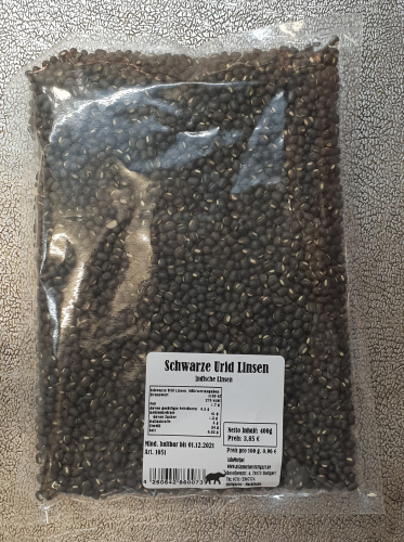 Schwarze Urid Bohnen, 400g, Indien