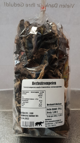 Herbsttrompeten, 50g, Balkan