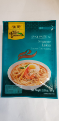 Laksa Singapore Kokosnuss Curry Nudeln, mild, 60g, Asian Home Gourmet,