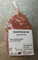 Hawaii Meersalz rot, 200g, Hawaii