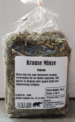 Krauseminze, 40g, gypten