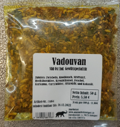 Vadouvan, 50g, Indien