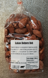 Kakao Bohnen roh, 200g, Sdamerika